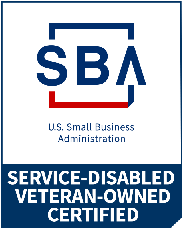 SBA-Certified SDVOSB — Service-Disabled Veteran-Owned Small Business